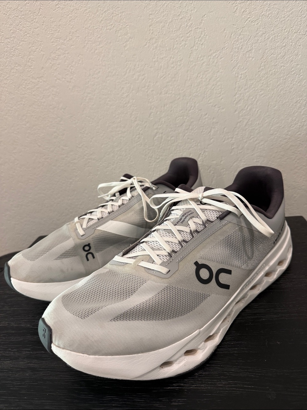 Men’s size 15 On Cloud Running Cloudtec  Lightweight Running Shoes in Light Gray - Picture 5 of 14